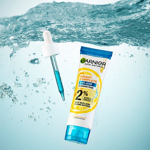 โฟมล้างหน้าลดสิว