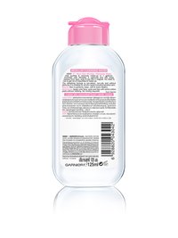 การ์นิเย่ ไมเซล่า คลีนซิ่ง สีชมพู ขวดกลาง 125 มล. ด้านหลัง