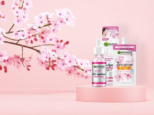 การ์นิเย่ สกิน แนทเชอรัลส์ ซากุระ โกลว์ ไฮยาลูรอน บูสเตอร์ เซรั่ม